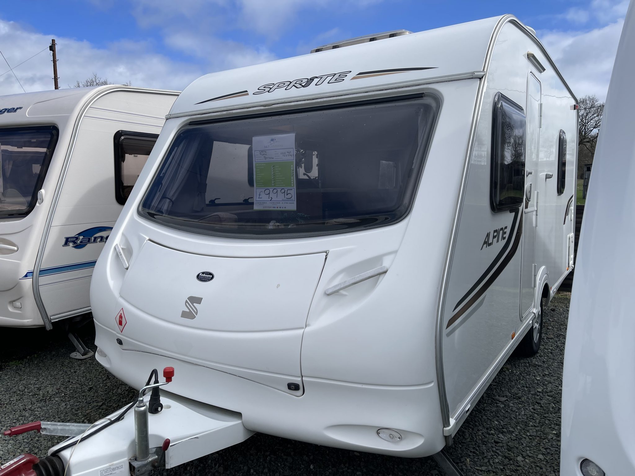 Sprite Alpine 4 2010 For Sale A&T Caravans
